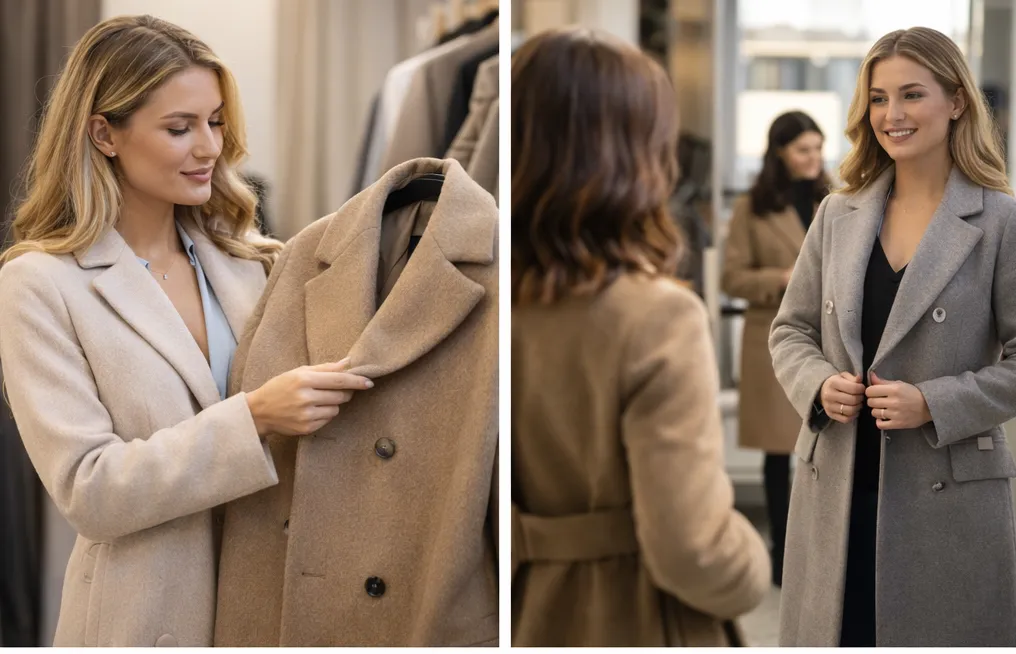 Как выбрать пальто женщине