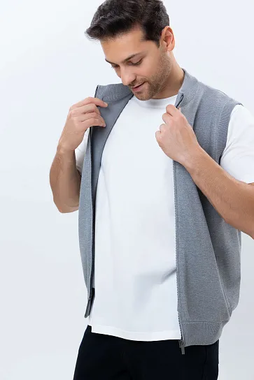 Жилетка короткая длина AW25CR1-32-22130-332650 фото