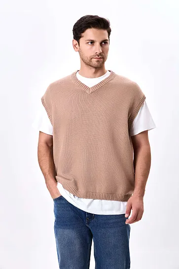 Жилетка короткая длина AW24CR1-32-20814-204422 фото