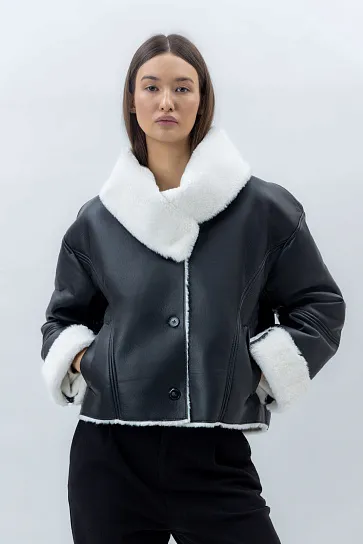 Женская дубленка AW25WES-21147-334222 фото