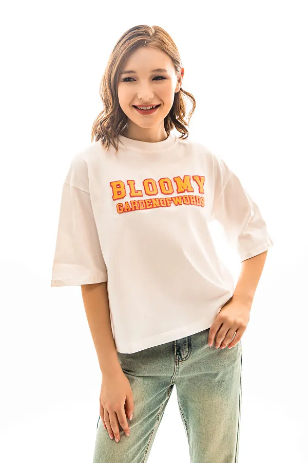 Женская футболка средний рукав