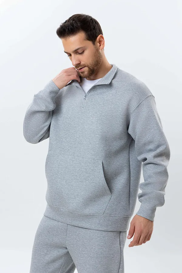 Толстовка короткая длина