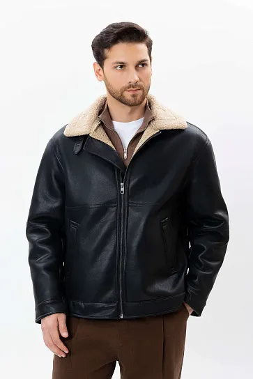 Дубленка короткая длина AW24CL1-31-21056-202890 фото