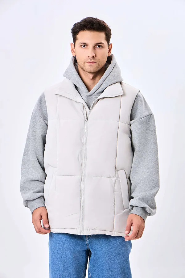 Жилетка короткая длина