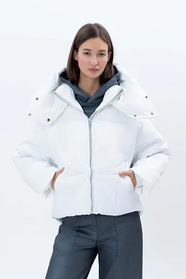 Женская куртка короткая длина AW23WBA-52101-205793 фото