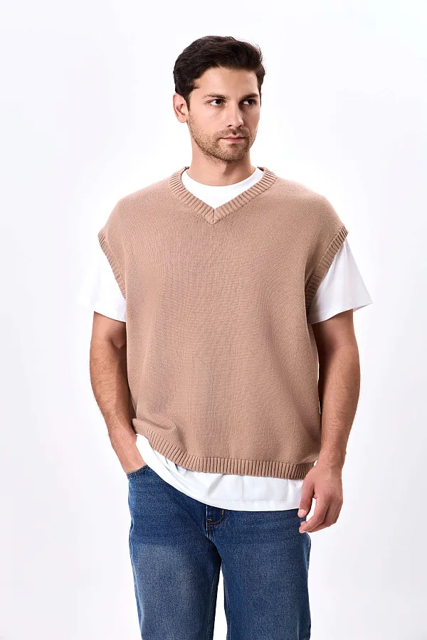 Жилетка короткая длина