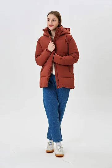 Женская куртка короткая длина AW23WBA-52060-205632 фото