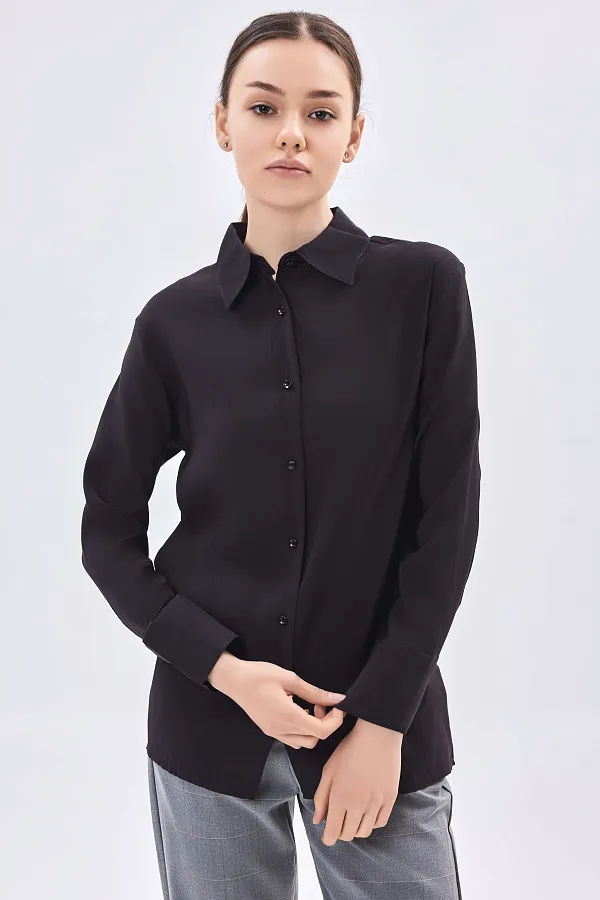 Женская рубашка длинный рукав AW23WES-21012 фото