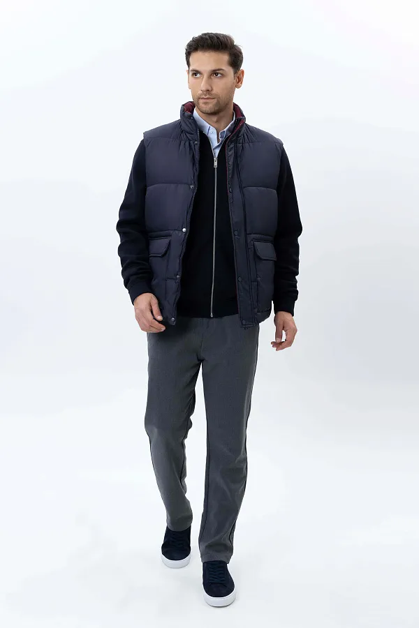 Жилетка короткая длина