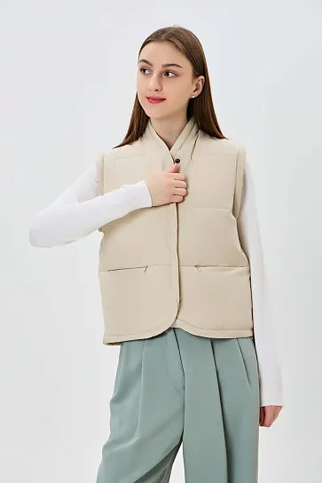 Женский жилет короткая длина AW23WYN-24036-205679 фото