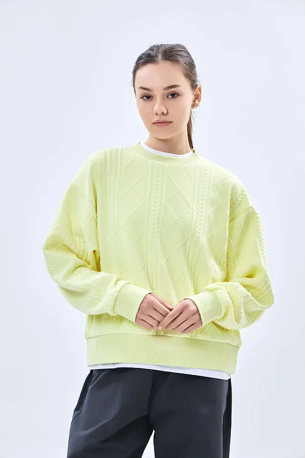 Женский свитшот AW23WBA-52054 фото