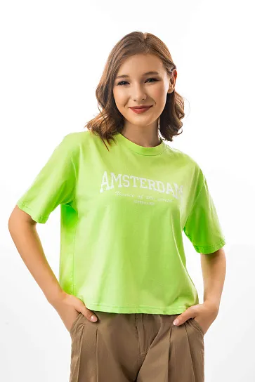 Женская футболка короткий рукав SS23WES214-139616 фото