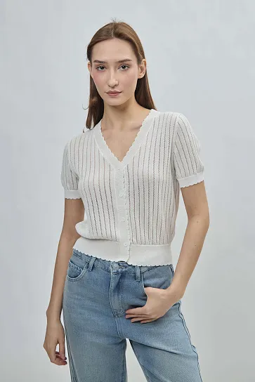 Ayollar kardigani SS26WKN-92079-339343 фото