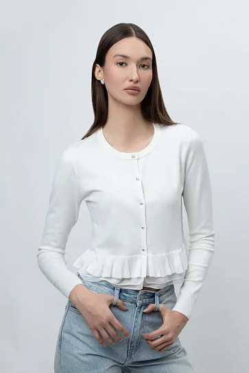 Ayollar kardigani SS26WKN-92001-335800 фото