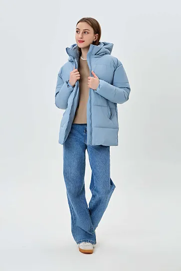 Женская куртка короткая длина AW23WBA-52060-205632 фото