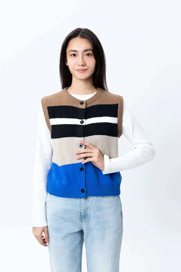 Женская жилетка AW24WKN-92073 фото