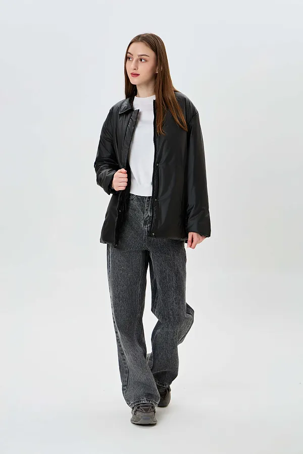 Женская куртка короткая длина AW23WYN-24034 фото