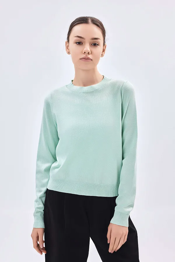 Женский джемпер длинный рукав