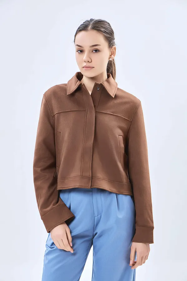 Женская ветровка короткая длина