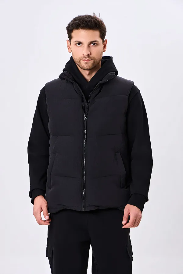 Жилетка короткая длина