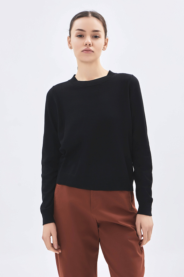 Женский джемпер длинный рукав AW23WKN-30042 фото