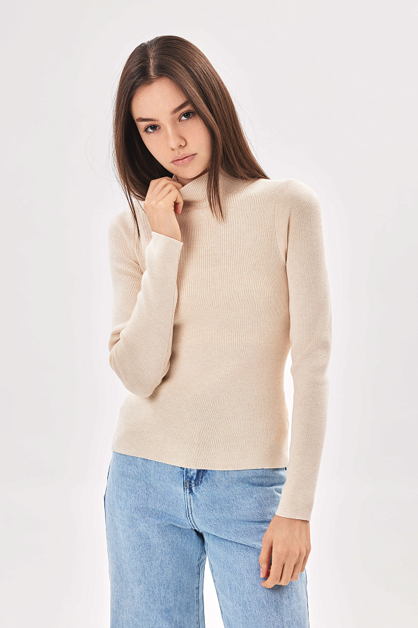 Женский джемпер длинный рукав AW23WKN-30038 фото