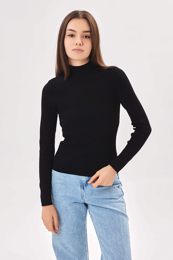 Женский джемпер длинный рукав AW23WKN-30038 фото