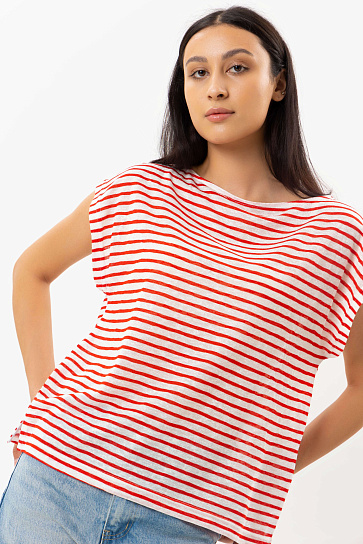 Женская футболка SS25WES-21568-213094 фото