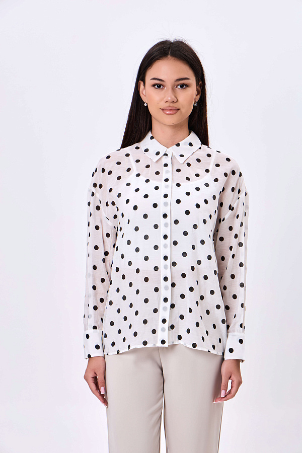 Женская рубашка AW24WES-21066 фото