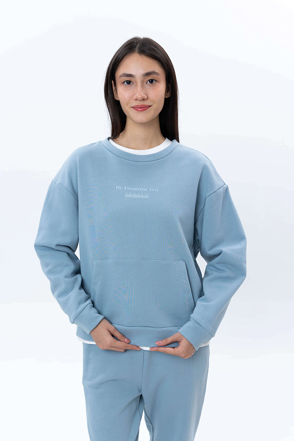 Женский свитшот AW24WES-21141 фото
