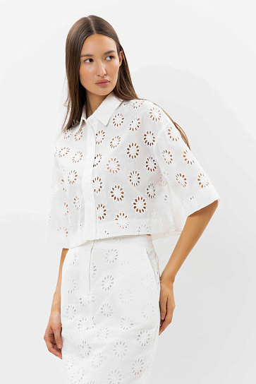 Женская рубашка SS24WES-21253-155765 фото