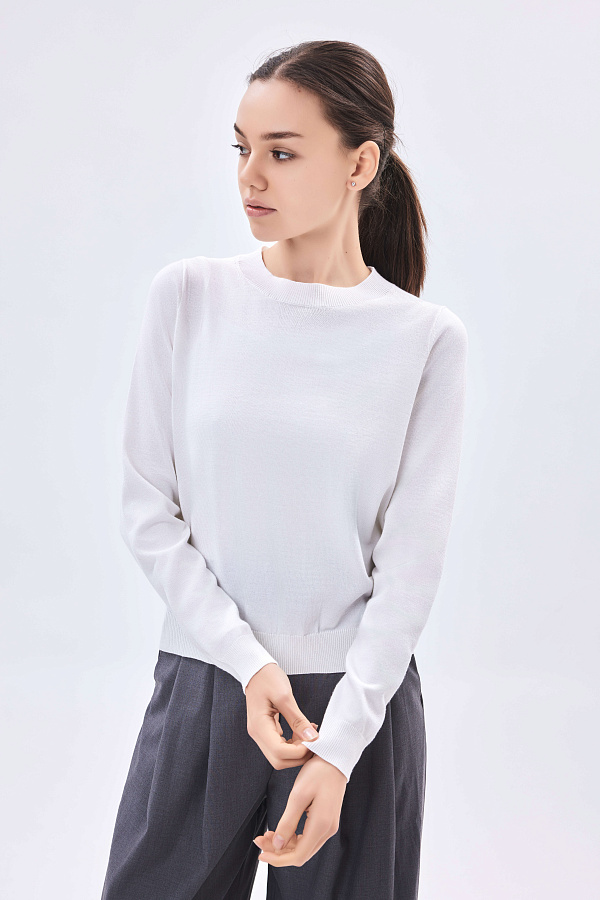 Женский джемпер длинный рукав AW23WKN-30042 фото