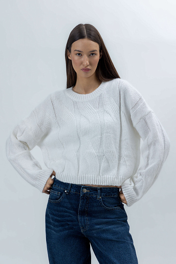 Ayollar jemperi AW25WKN-92132-334379 фото