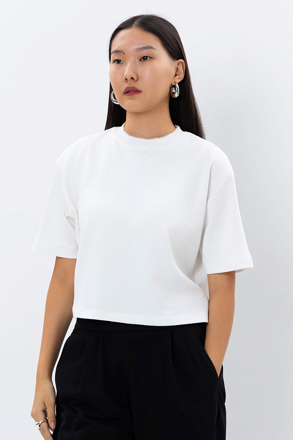 Женская футболка средний рукав AW23WBA-52004 фото