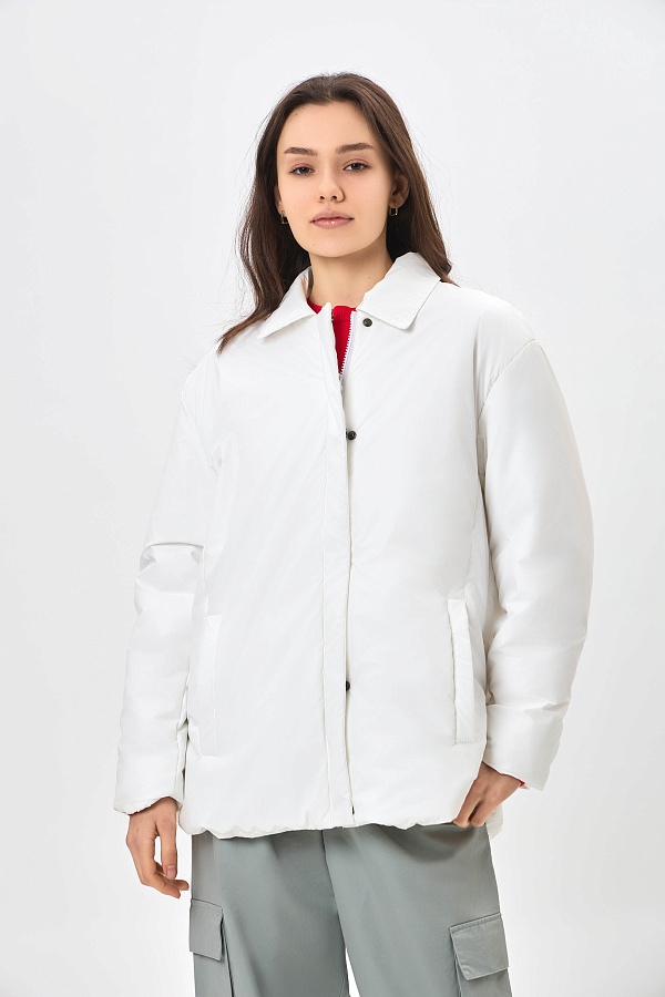 Женская куртка короткая длина AW23WYN-24034 фото