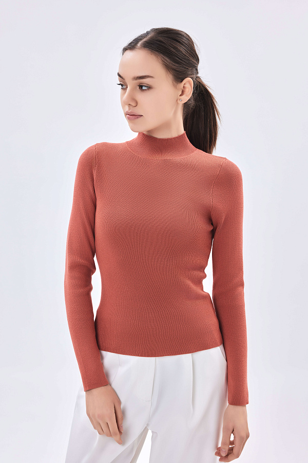 Женский джемпер длинный рукав AW23WKN-30038 фото