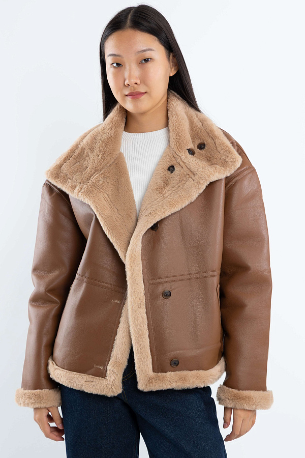 Женская дубленка AW25WES-21148 фото