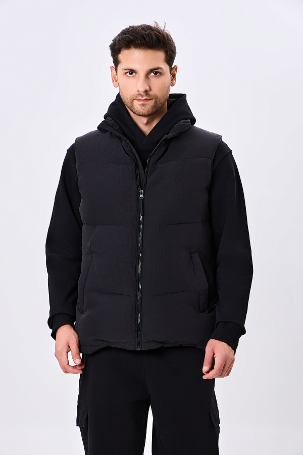 Жилетка короткая длина SS24CL1-32-19798 фото