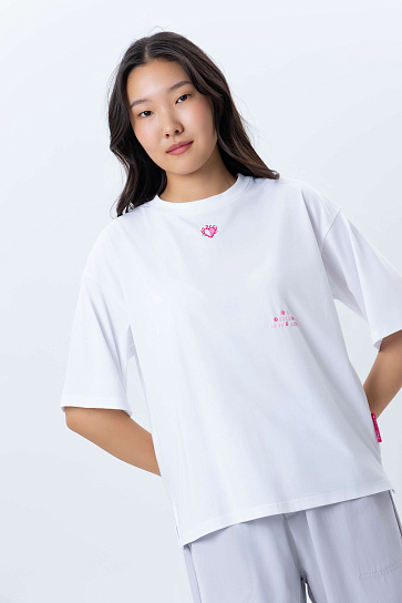 Женская футболка SS25WES-21476-209435 фото