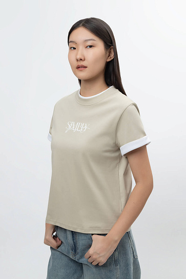 Женская футболка SS26WES-21250-337598 фото