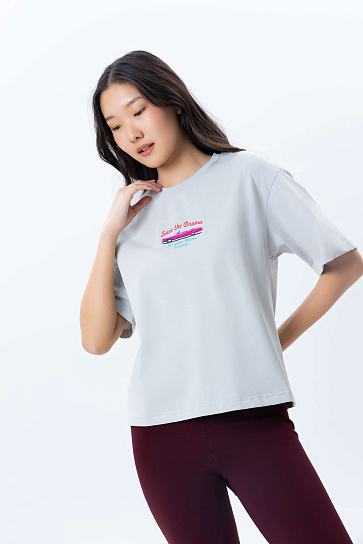 Женская футболка SS25WES-21498-208696 фото