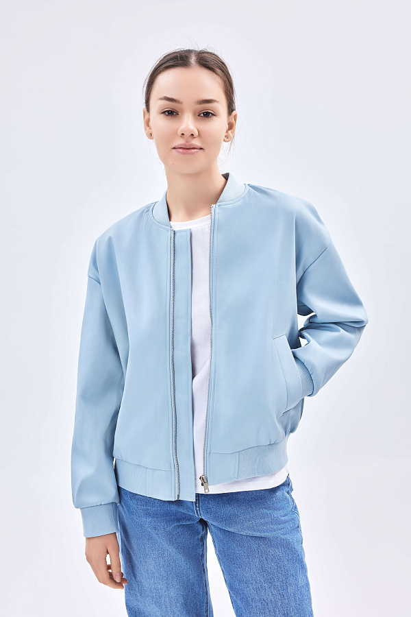 Женская ветровка средняя длина AW23WYN-24002 фото