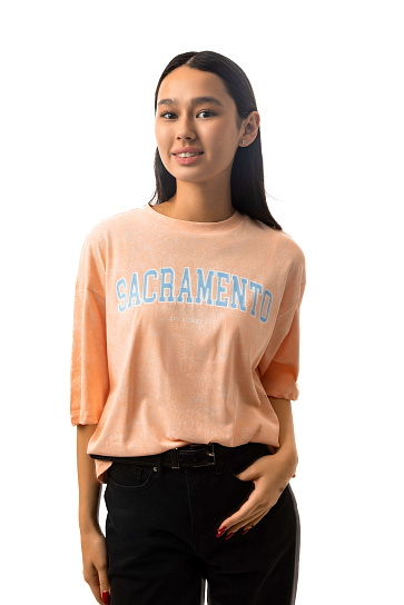 Ayollar futbolkasi SS23WES263-141729 фото