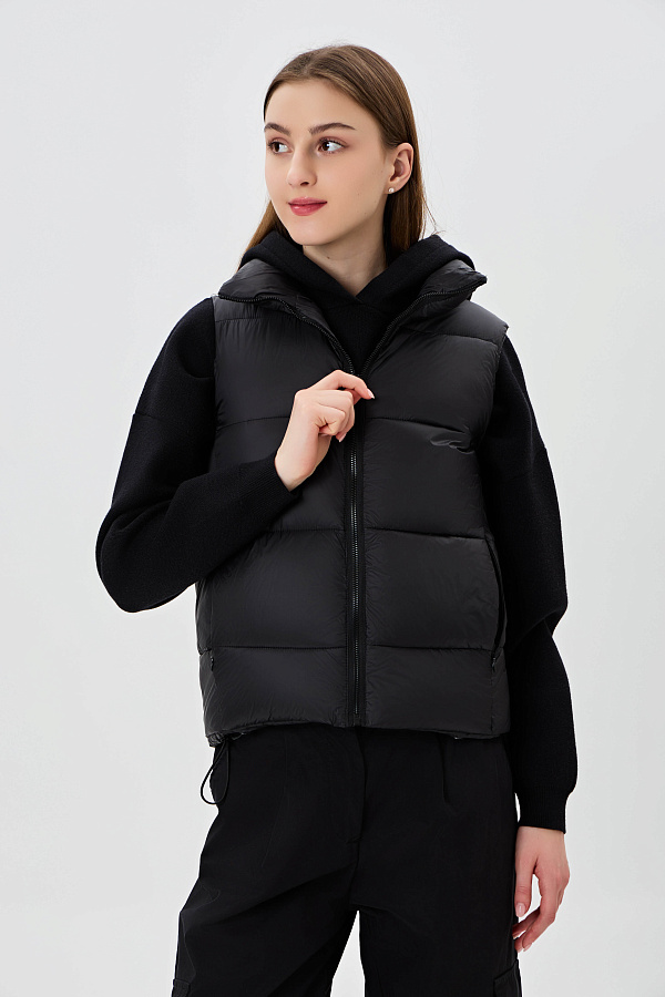 Женский жилет короткая длина AW23WES-21032 фото