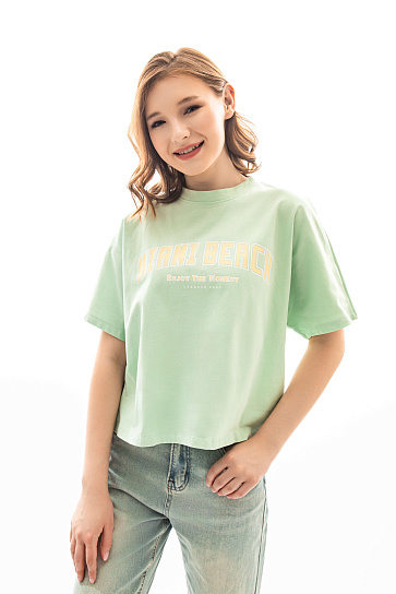 Ayollar futbolkasi SS23WES401-141318 фото